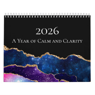 Calendario de Claridad y Calma de Ágata 2026