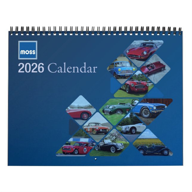 Calendario de Clásicos Británicos 2026 (Tapa)