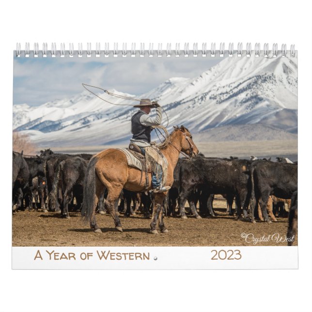 Calendario de clasificación de vacas occidentales (Tapa)