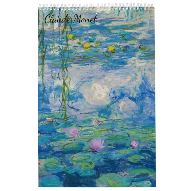Calendario de Claude Monet (Tapa)