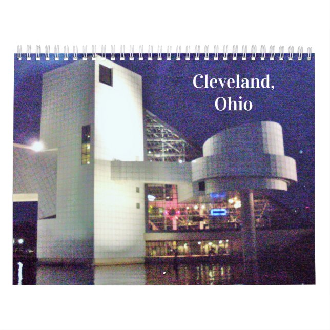 calendario de CLEVELAND, OHIO (Tapa)