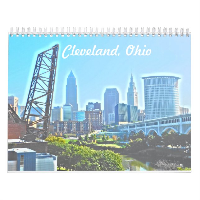 Calendario de Cleveland Ohio de las señales (Tapa)