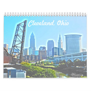Calendario de Cleveland Ohio de las señales