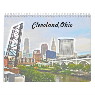 Calendario de Cleveland Ohio de los puntos