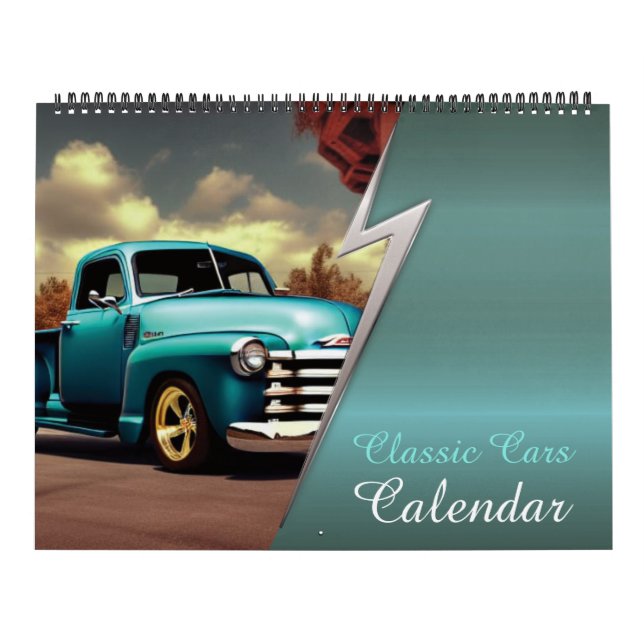 Calendario de coches clásicos (Tapa)