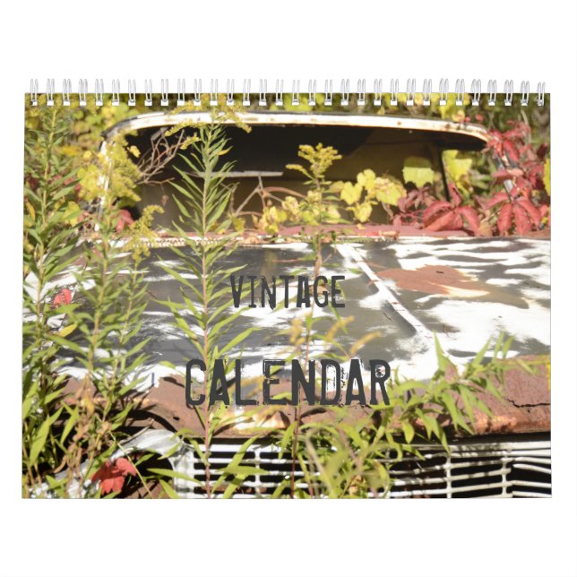 Calendario de coches de época (Tapa)