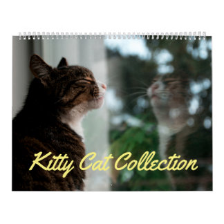 Calendario de colección de gatos Kitty (grande)