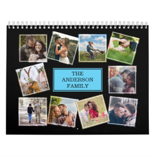 Calendario de Collage de fotos personalizado