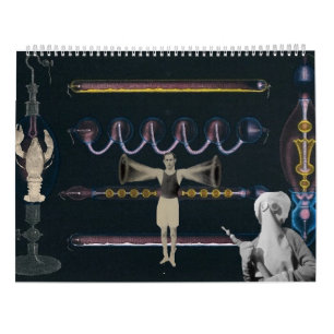 Calendario de Collage de misterio II de 2025