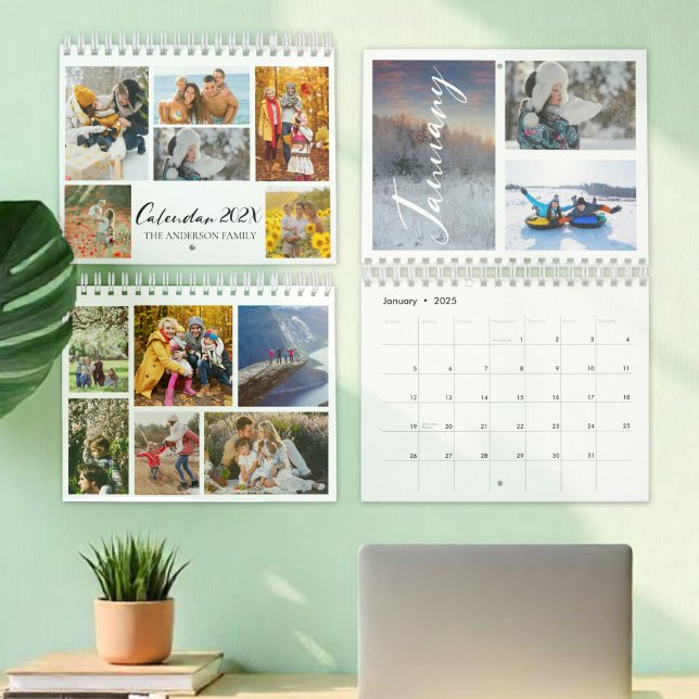 Calendario de Collages de fotos de Personalizados  (Subido por el creador)