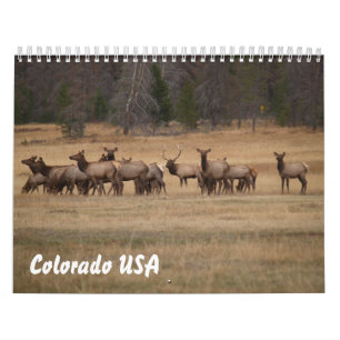Calendario de Colorado USA