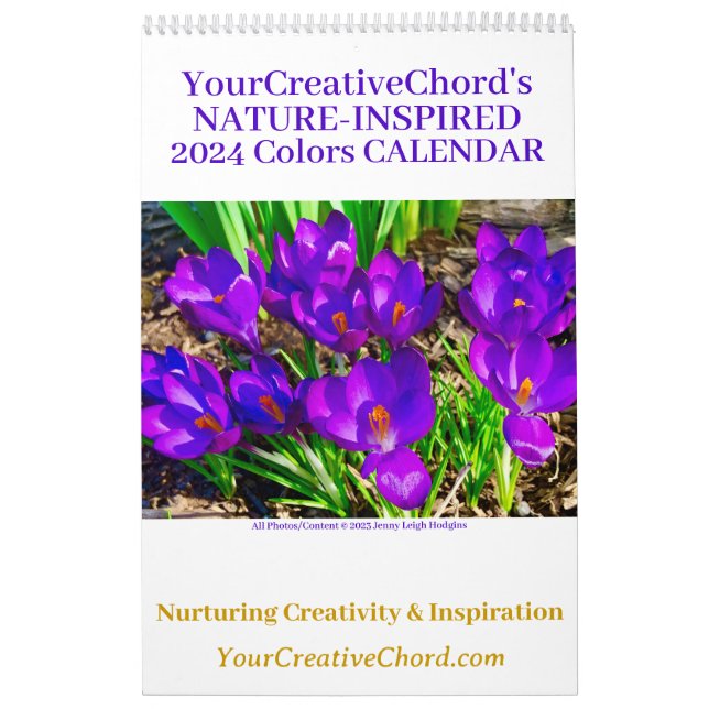 Calendario de colores de YourCreativeChord 2024 (Tapa)