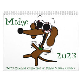 Calendario de 'Comics Dominales' de Midge 2023