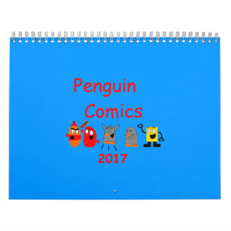 Calendario de Comics Pingüinos 2017