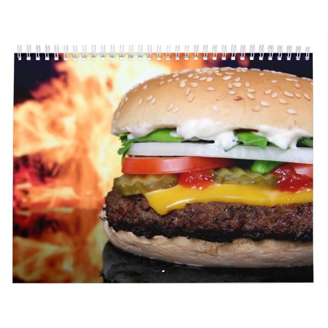 Calendario de Comida Rápida 2027 (Tapa)