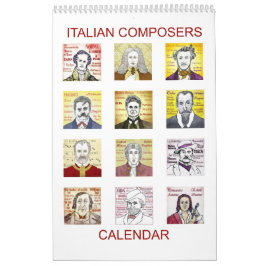 Calendario de compositores de Italia