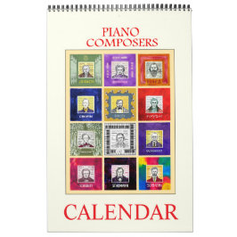 Calendario de compositores de piano