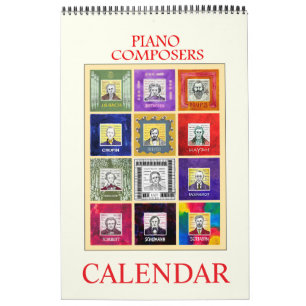 Calendario de compositores de piano