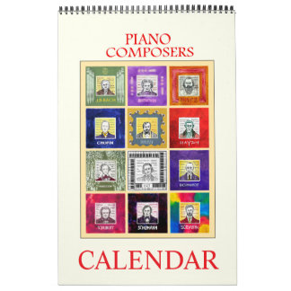 Calendario de compositores de piano