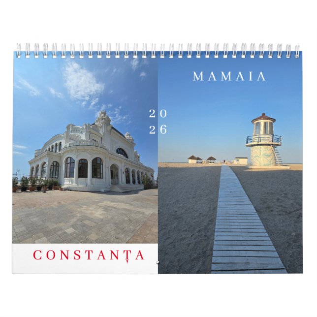 Calendario de Constanta y Mamaia 2026 (Tapa)