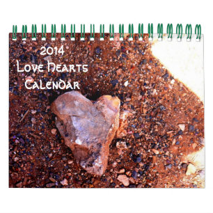 Calendario de corazones de amor 2014 - 3