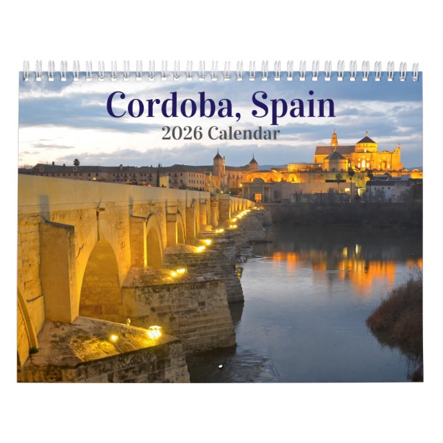 Calendario de Córdoba España 2026 (Tapa)