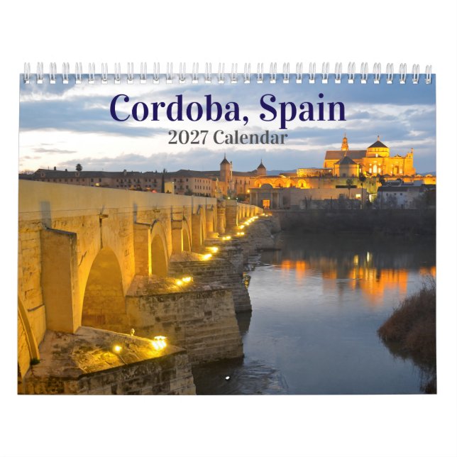 Calendario de Córdoba España 2027 (Tapa)
