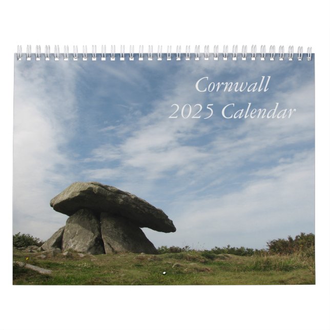 Calendario de Cornwall 2025 (Tapa)