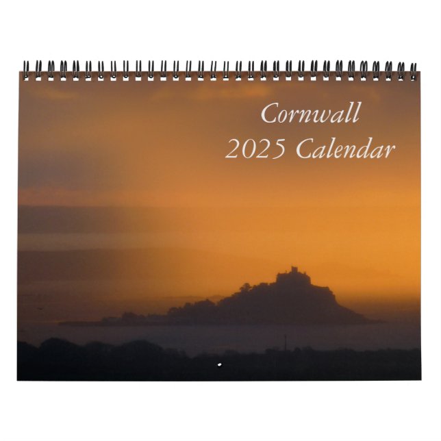 Calendario de Cornwall 2025 (Tapa)