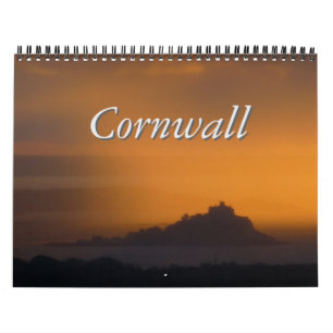 Calendario de Cornwall Reino Unido