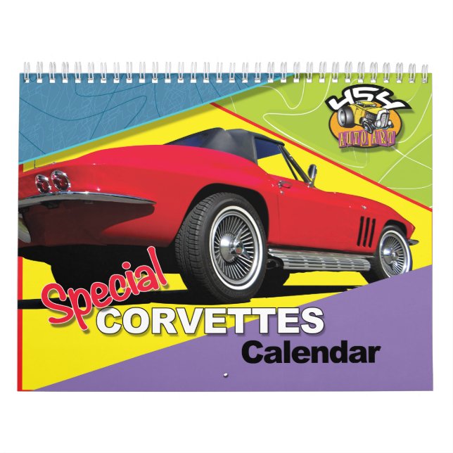 Calendario de Corvettes especiales (Tapa)