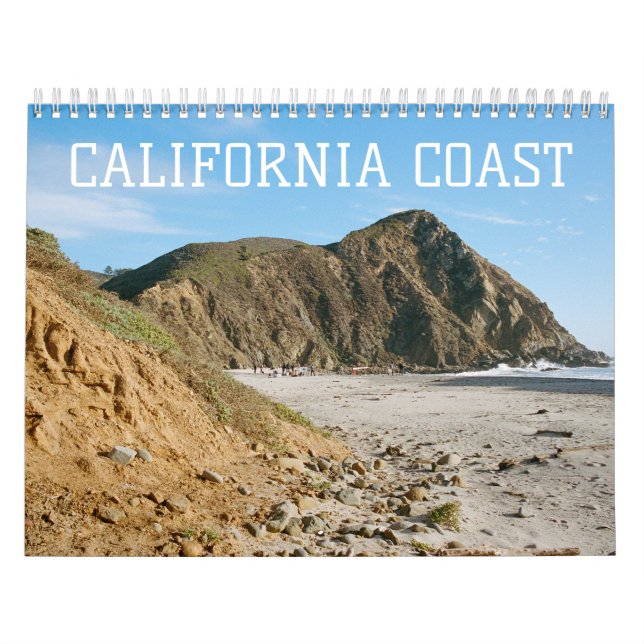 Calendario de Costa de California | Big Sur | Carm (Tapa)