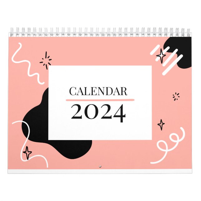 calendario de cotizaciones inspiradoras 2024 (Tapa)