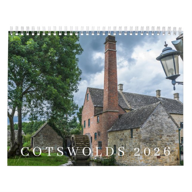 Calendario de Cotswolds 2026 (Tapa)