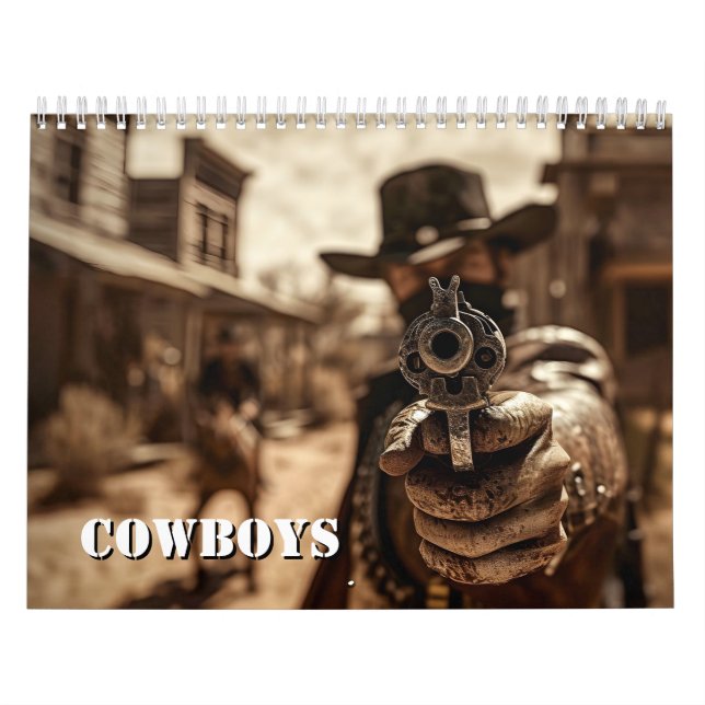 Calendario de cowboys (Tapa)