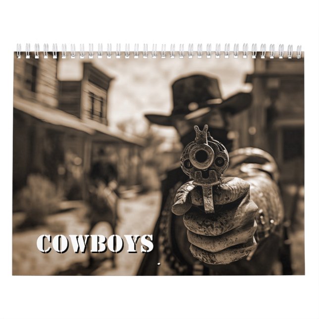 Calendario de cowboys (Tapa)