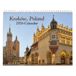 Calendario de Cracovia Polonia 2026