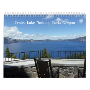 Calendario de Crater Lake Oregon