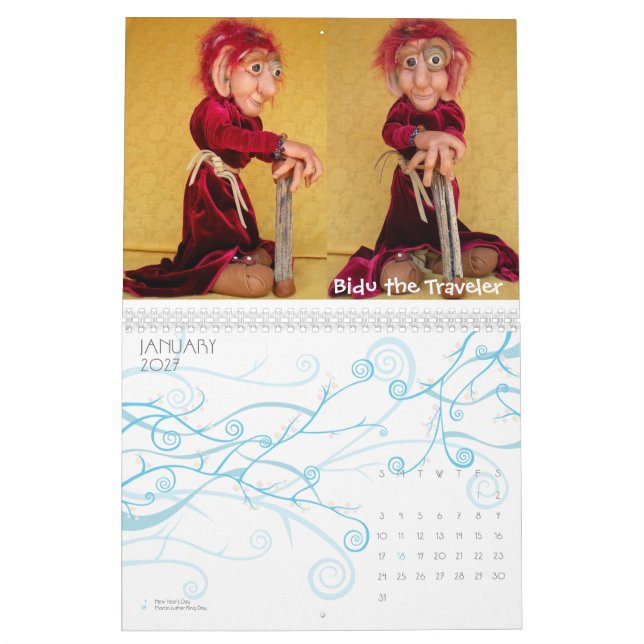 Calendario de Crazies 2012 del Stir (Jan 2027)