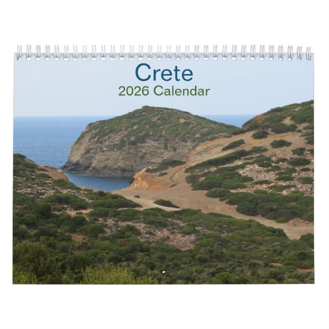 Calendario de Creta 2026 (Tapa)