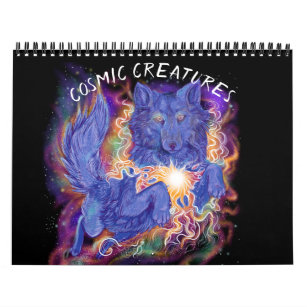 Calendario de criaturas cósmicas