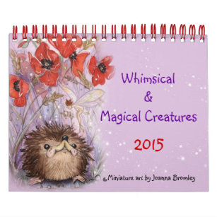 Calendario de criaturas mágicas y singulares