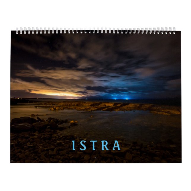 Calendario de Croacia Istra Istria (Tapa)