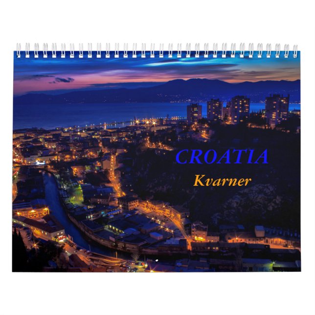 Calendario de Croacia Kvarner (Tapa)