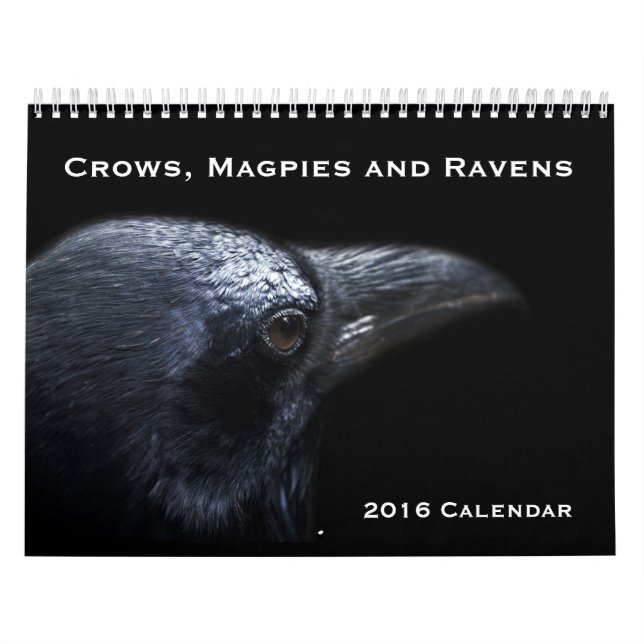 Calendario de Crows, Magpies y Ravens 2016 (Tapa)