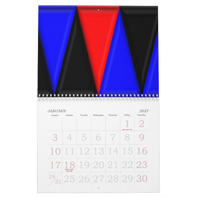 Calendario de cuero del orgullo 2011 (Jan 2027)