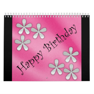 Calendario de cumpleaños feliz