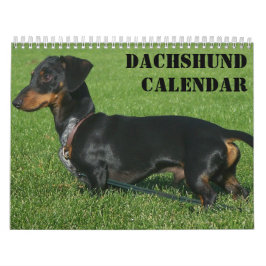 Calendario de Dachshund con sus fotos