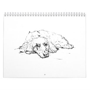 Calendario de Dachshund, Regalo de Perro Wiener pa