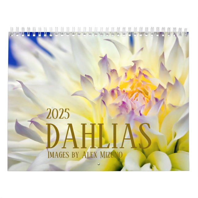 Calendario de Dahlia 2025 (Tapa)
